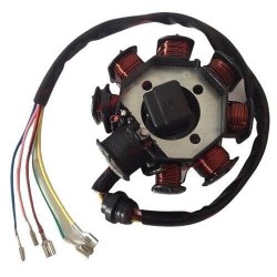 Плочка с бобини за магнет / статор за ATV CG 125 - CG200 (8 бобини 5 кабела/жици)