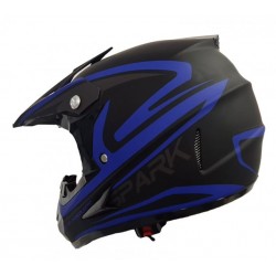 Casca ATV / Enduro Spark синя (L)