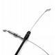 Стоп кабел за мотокултиватор / косачка за градина 125cm (с винт)