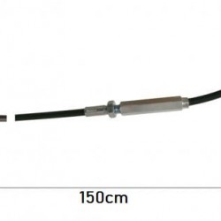 Стоп кабел за мотокултиватор / косачка 150cm (с обтегач)