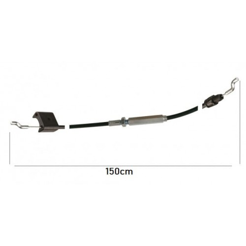 Стоп кабел за мотокултиватор / косачка 150cm (с обтегач)