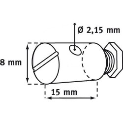 Комплект 10 бр. нипели за спирачен/ускорителен кабел  (model 3)