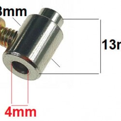 Комплект 10 бр. спирачен / ускорителен кабел с накрайник (model 6)