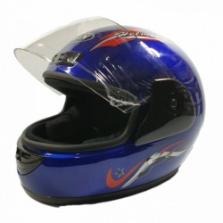 Каска за скутер Full Face Safe (синя)