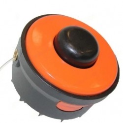 Кордова глава за моторни тримери/коси (електрически) с корда (оранжева) Ø 6mm