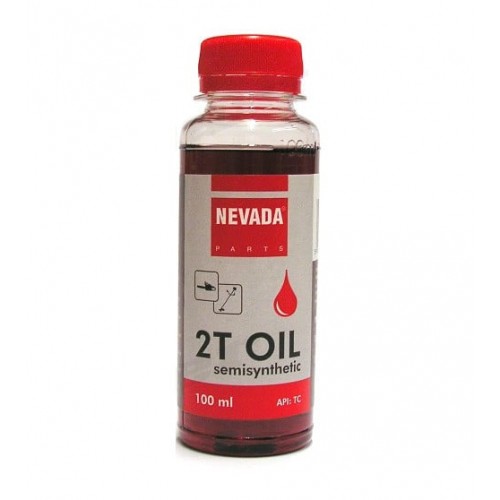Смесено масло 2T червено Nevada (100 ml)