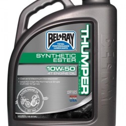 Масло Bel-Ray Thumper Racing Works Synthetic Ester 10W-50 4L(за 4Т двигатели)