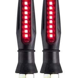 Мигачи с LED за скутер (червен)