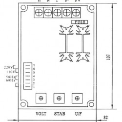 AVR генератор model 8 Ампера