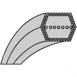 Трансмисионен ремък за нож на трактор MTD 754-04174 (2390mm)