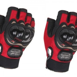 Ръкавици без пръсти ro Biker (червени)