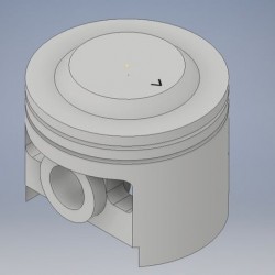 Цилиндър комплект за моторни триони POP UP Husqvarna 365 X Torq, 372 X Torq Ø 50 mm