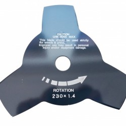 Циркулярен диск за моторни тримери/косачки  230x 3T x 25.4mm Red Mountain тристранен