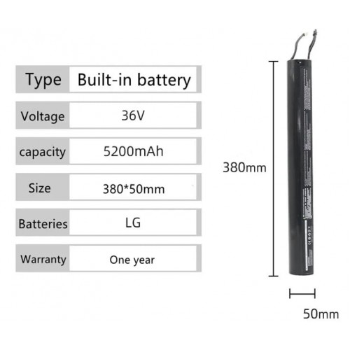 Вътрешна батерия за тротинетка Ninebot ES1 (36v, 5.2A) Литиево-Йонна