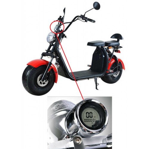 Километраж електрически скутер City Coco (60V) model 2