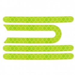 Set 4 stickere reflectorizante trotineta Xiaomi (зелени)