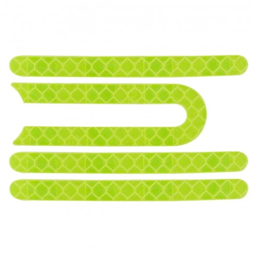 Set 4 stickere reflectorizante trotineta Xiaomi (зелени)